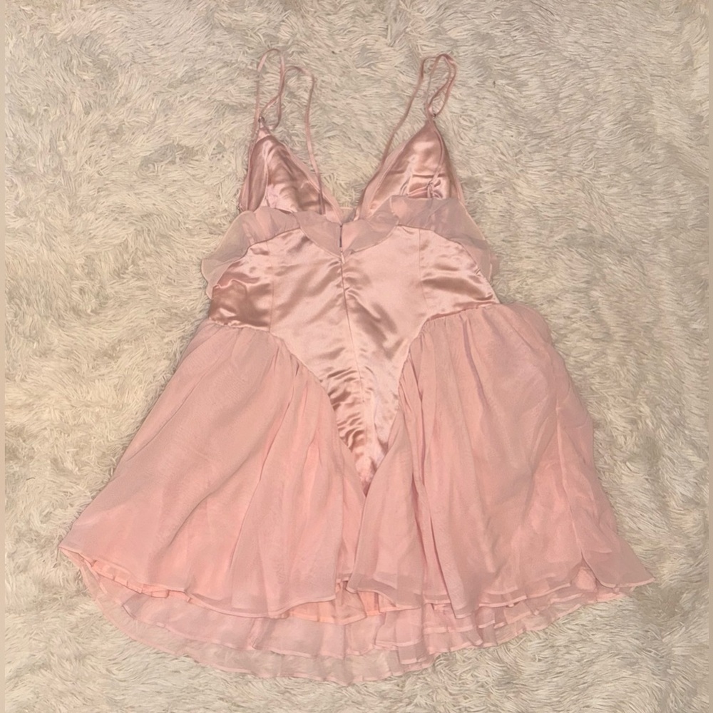 House of CB Blush Pink Mini Dress - Picture 7 of 9
